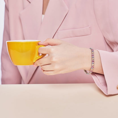 [LUCKY LOVE]Ornate Sparkling Round Cut Party Bracelet