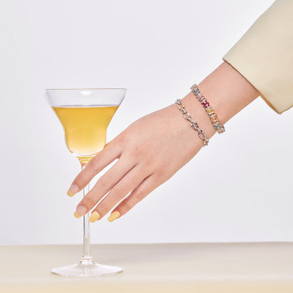 [LUCKY LOVE]Dazzling Colorful Daily Bracelet