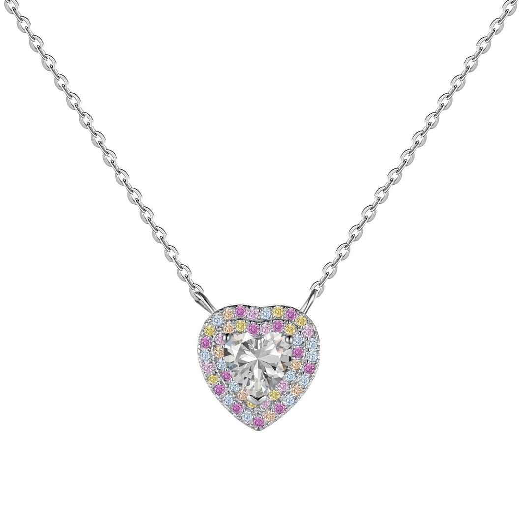 [LUCKY LOVE]Exquisite Heart Shape Necklace