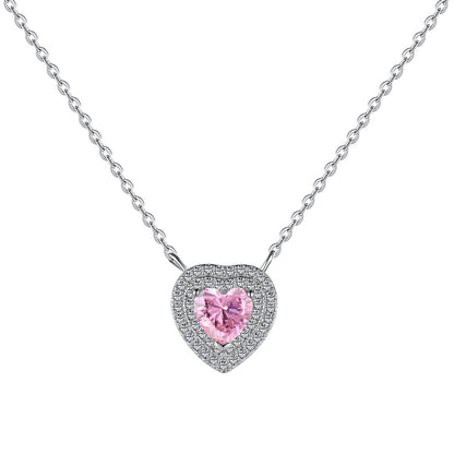 [LUCKY LOVE]Exquisite Heart Shape Necklace