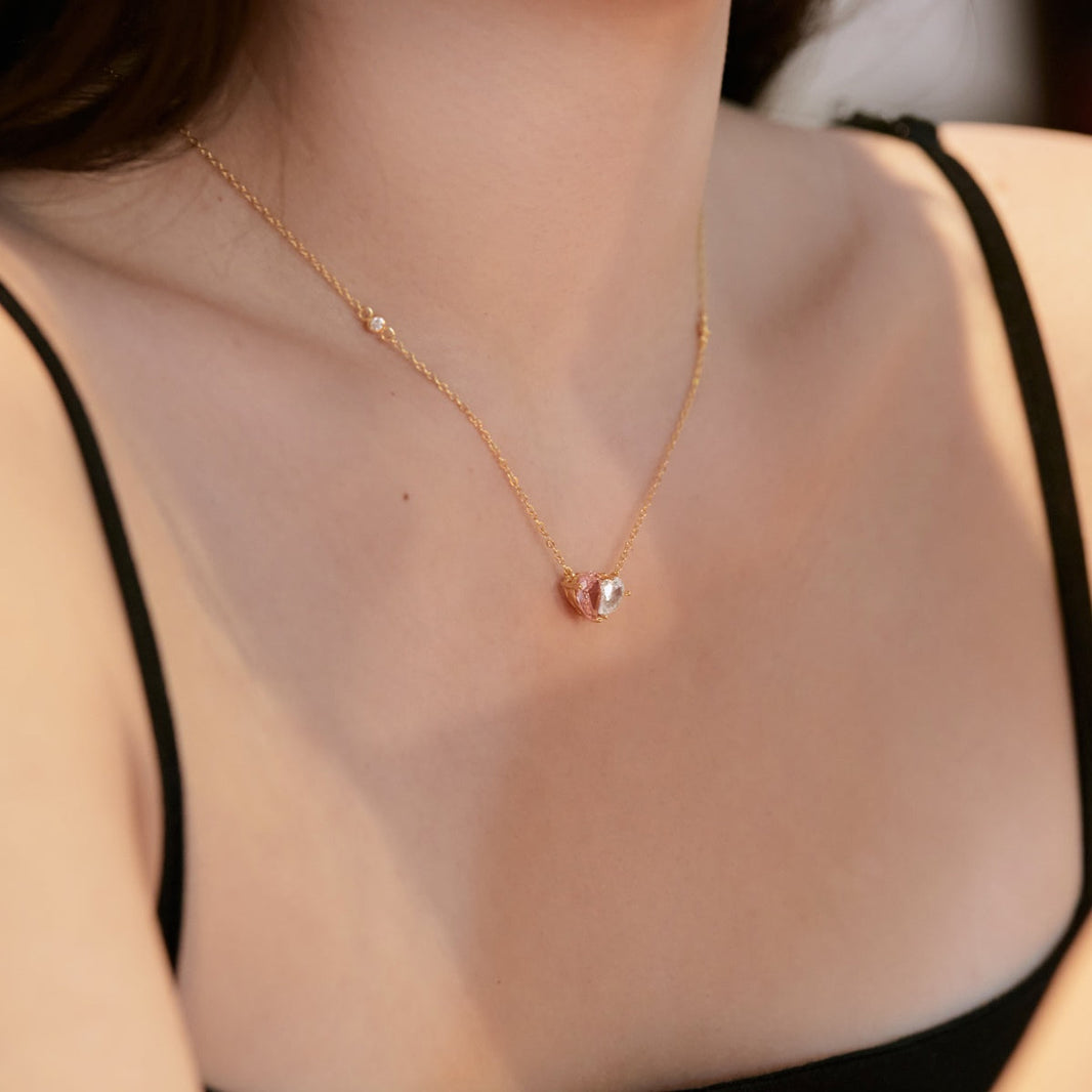 [LUCKY LOVE]Unique Heart Shape Necklace