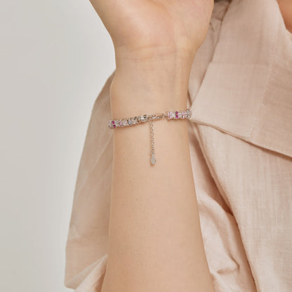 [LUCKY LOVE]Unique Colorful Flower Shape Daily Bracelet