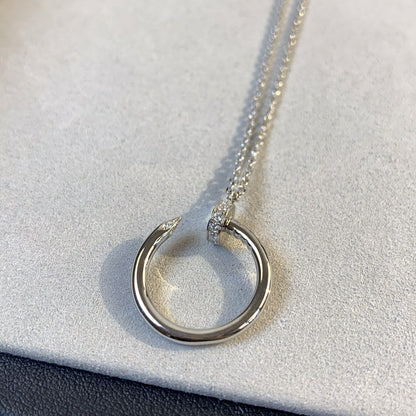 [LUCKY LOVE]JUSTE NECKLACE SILVER