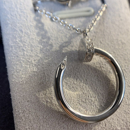 [LUCKY LOVE]JUSTE NECKLACE SILVER