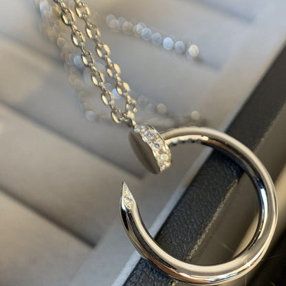 [LUCKY LOVE]JUSTE NECKLACE SILVER