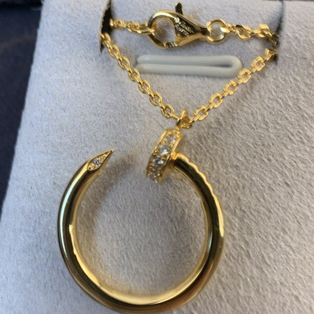 [LUCKY LOVE]JUSTE NECKLACE GOLD