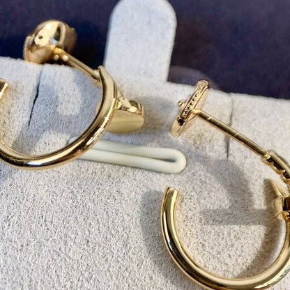 [LUCKY LOVE]JUSTE EARRINGS PINK GOLD