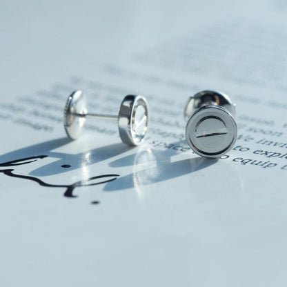 [LUCKY LOVE]LOVE EARRINGS SILVER 10MM