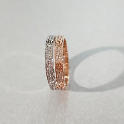[LUCKY LOVE]LOVE RING 2.65MM DIAMOND