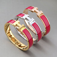 [LUCKY LOVE]H RED BRACELET