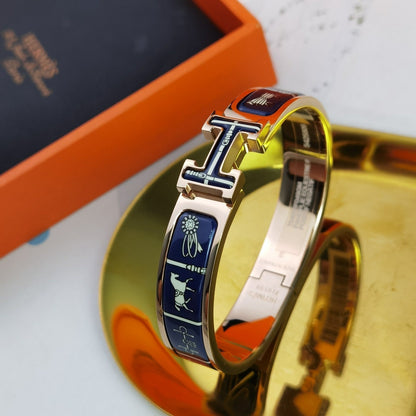 [LUCKY LOVE]H COUVERTURES DARK BLUE BRACELET