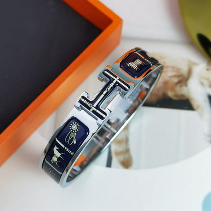 [LUCKY LOVE]H COUVERTURES DARK BLUE BRACELET