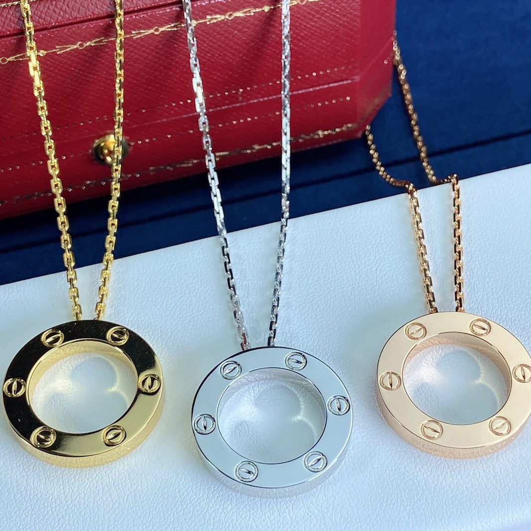 [LUCKY LOVE]LOVE NECKLACE 16MM