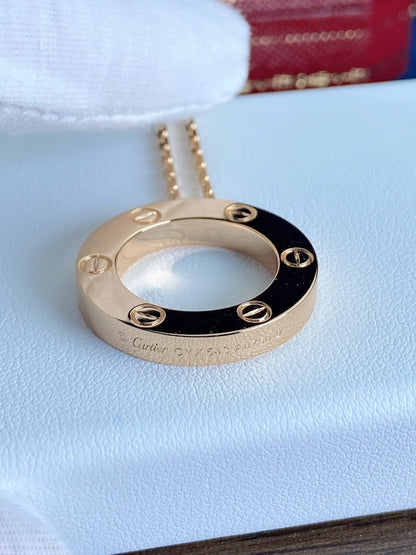 [LUCKY LOVE]LOVE NECKLACE 16MM