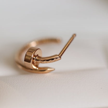 [LUCKY LOVE]JUSTE EARRINGS PINK GOLD