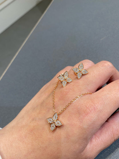 [LUCKY LOVE]STAR DIAMOND NECKALCE