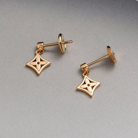 [LUCKY LOVE]STAR EARRINGS GOLD