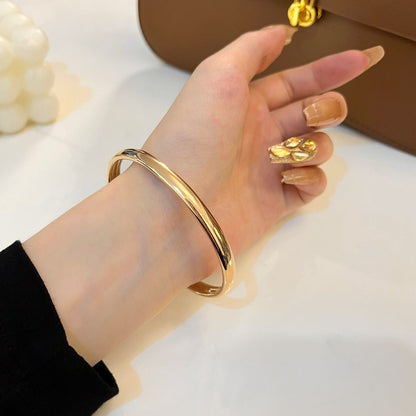 [LUCKY LOVE]PANTHERE GOLD DIAMOND OPEN BRACELET