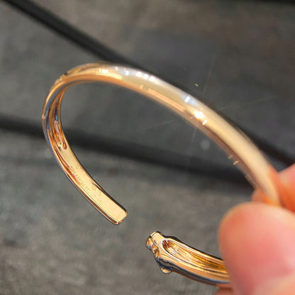 [LUCKY LOVE]PANTHERE GOLD OPEN BRACELET