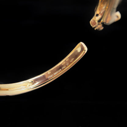 [LUCKY LOVE]PANTHERE GOLD OPEN BRACELET