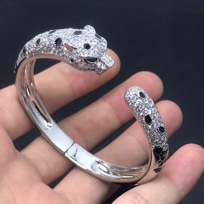 [LUCKY LOVE]PANTHERE BIG BRACELET DIAMONDS