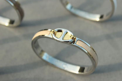 [LUCKY LOVE]CLIC CHAINE SILVER BRACELET