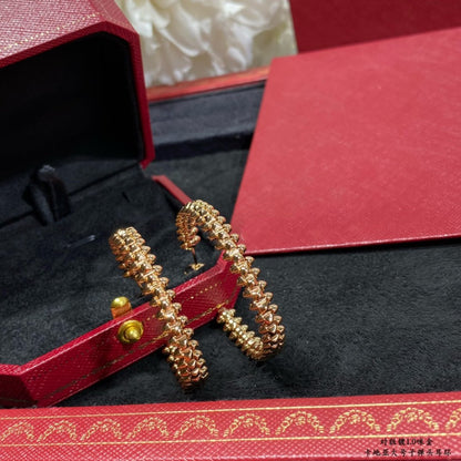 [LUCKY LOVE]CLASH LARGE HOOP EARRINGS