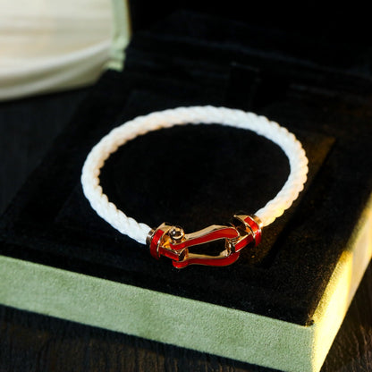 [LUCKY LOVE]FORCE 10 WHITE TEXTILE DIAMOND PAVED