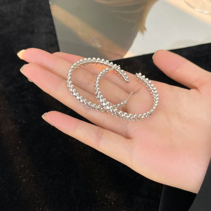 [LUCKY LOVE]CLASH HOOP EARRINGS