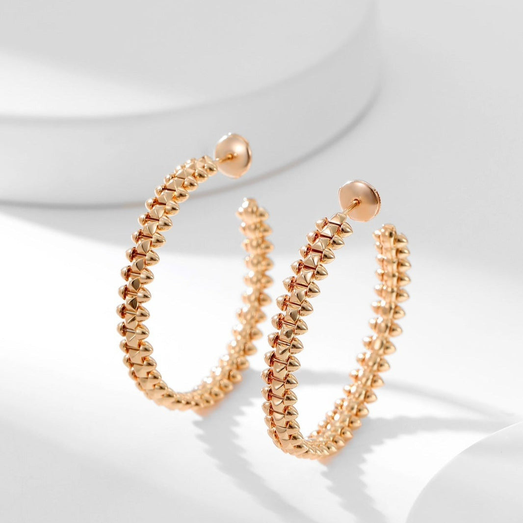 [LUCKY LOVE]CLASH HOOP EARRINGS