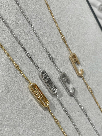 [LUCKY LOVE]BABY MOVE DIAMOND BRACELET