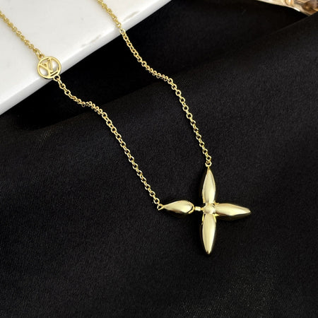 [LUCKY LOVE]LOUISETTE GOLD NECKLACE