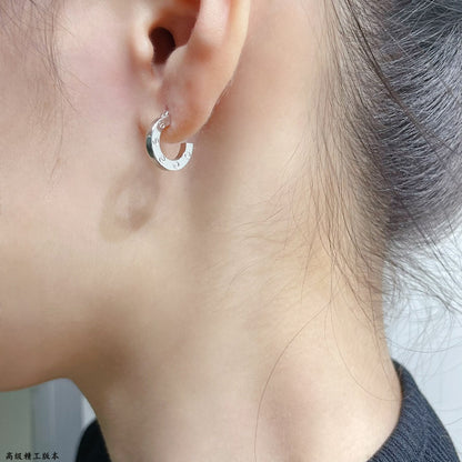 [LUCKY LOVE]LOVE MINI EARRINGS