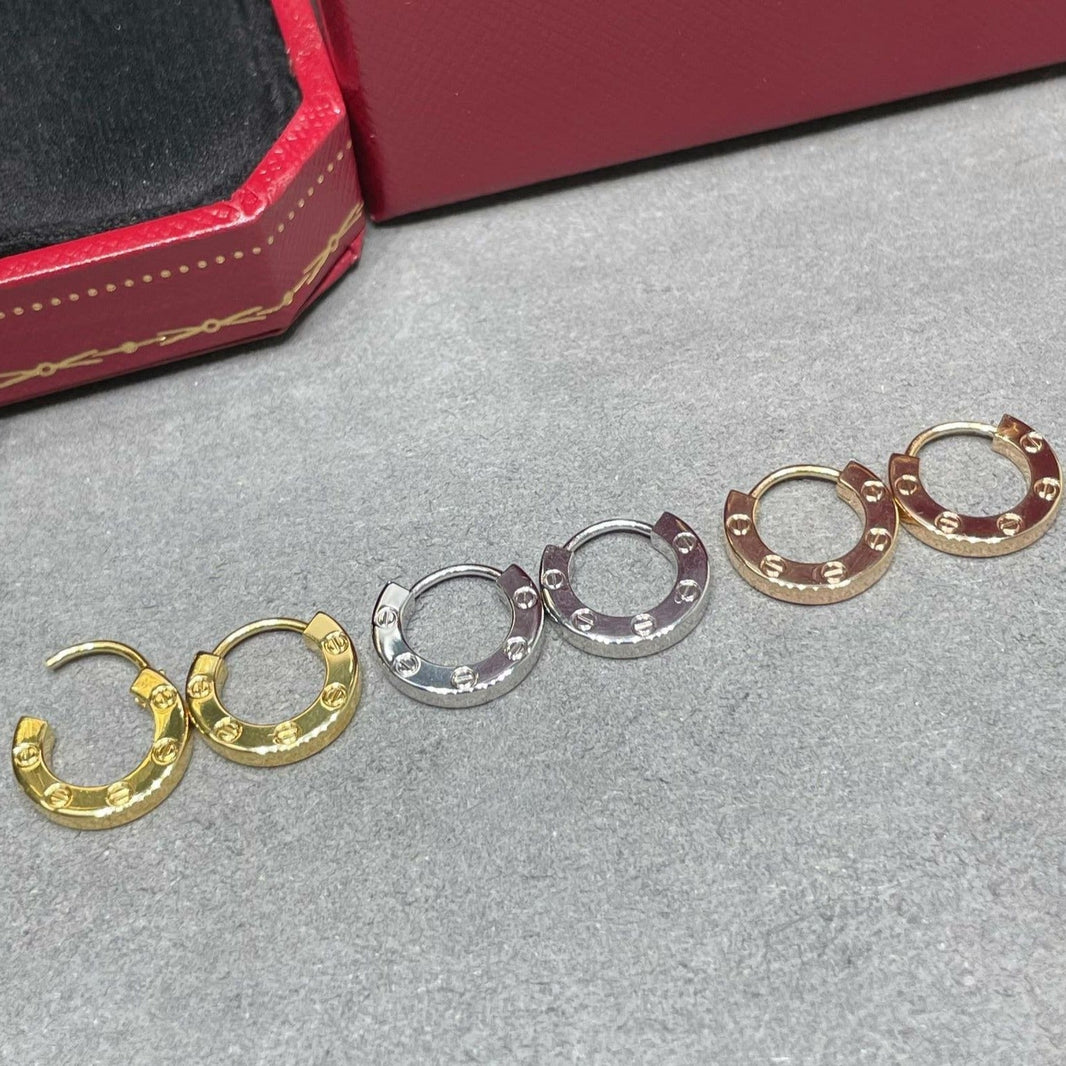 [LUCKY LOVE]LOVE MINI EARRINGS