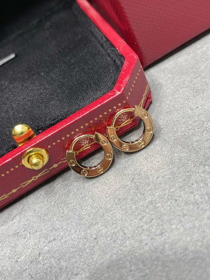 [LUCKY LOVE]LOVE MINI EARRINGS