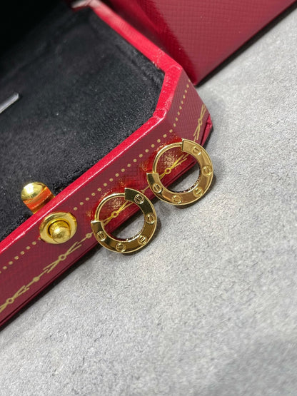 [LUCKY LOVE]LOVE MINI EARRINGS
