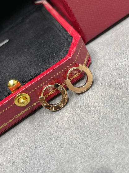 [LUCKY LOVE]LOVE MINI EARRINGS