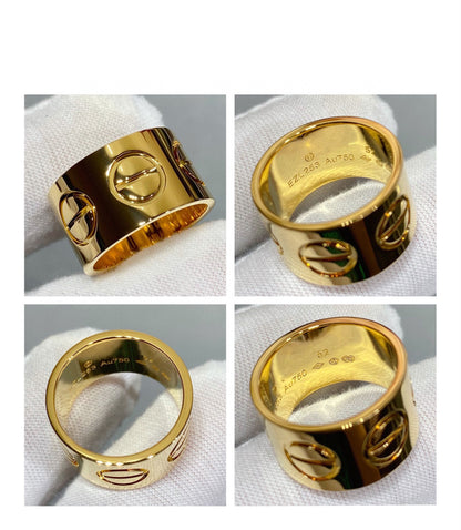 [LUCKY LOVE]LOVE 11MM LARGE RING