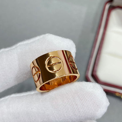 [LUCKY LOVE]LOVE 11MM LARGE RING