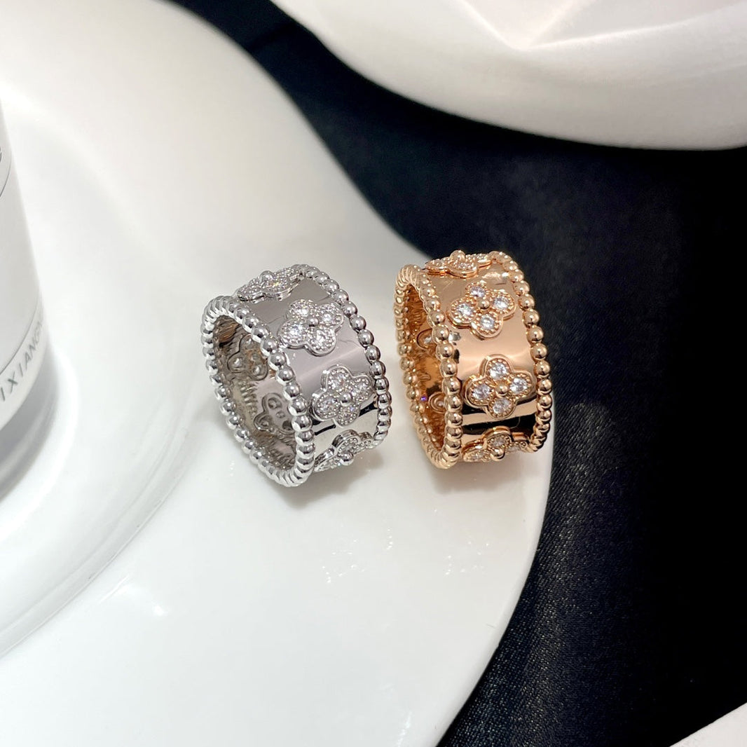 [LUCKY LOVE]PERLEE DIAMOND LARGE RING