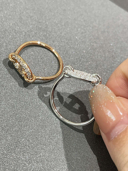 [LUCKY LOVE]RONDE SMALL DIAMOND RING