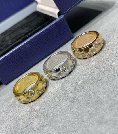 [LUCKY LOVE]BEE LOVE DIAMOND LARGE RING