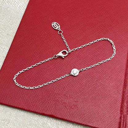 [LUCKY LOVE]DAMOUR DIAMOND LINK BRACELET