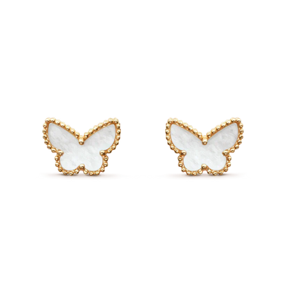 [LUCKY LOVE]SWEET BUTTERFLY MOP EARSTUDS