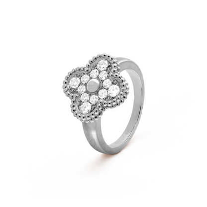 [LUCKY LOVE]CLOVER DIAMOND RING