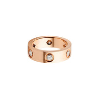 [LUCKY LOVE]LOVE 5.5MM 6 DIAMOND RING