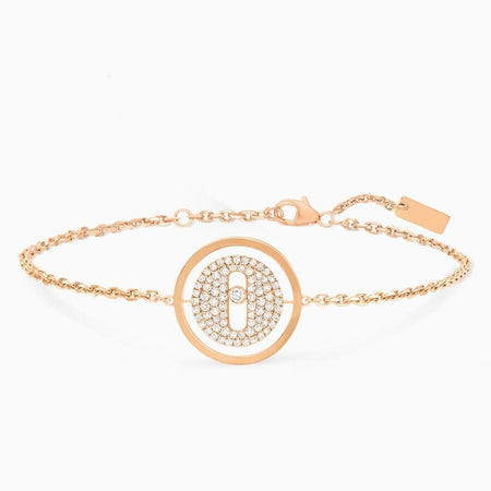 [LUCKY LOVE]LUCKY MOVE DIAMOND PAVED BRACELET