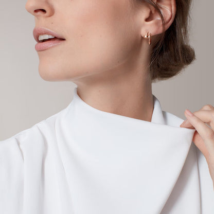 [LUCKY LOVE]JUSTE NO DIAMOND SMALL EARRINGS