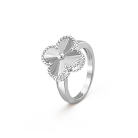 [LUCKY LOVE]CLOVER SILVER RING
