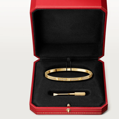 [LUCKY LOVE]LOVE BRACELET 3.65MM DIAMOND-PAVED